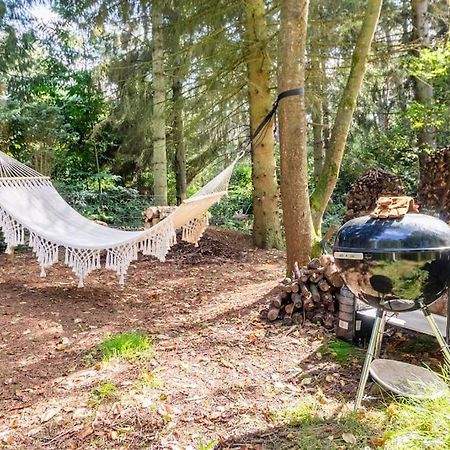 Luxe-Avontuur In Een Romantische Cabin In Het Bos Stekene 외부 사진