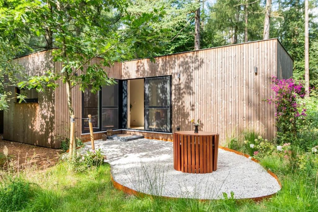 Luxe-Avontuur In Een Romantische Cabin In Het Bos Stekene 외부 사진